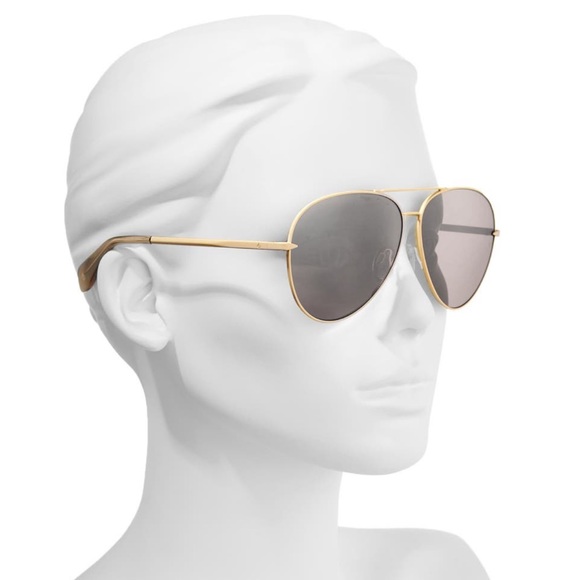 RAG AND BONE 63mm AVIATOR SUNGLASSES main image 6